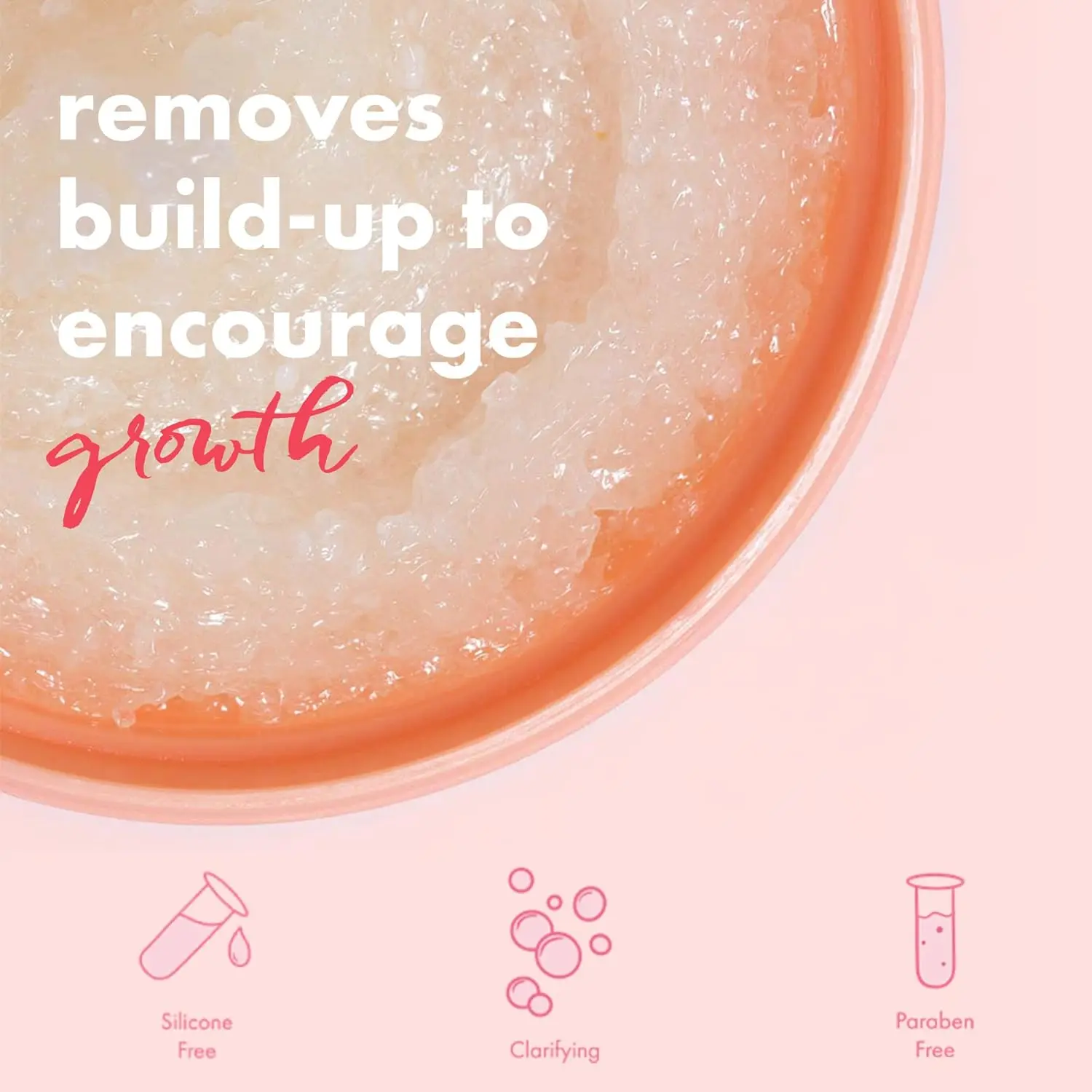 Umberto Giannini Grow Scrub gently exfoliates the scalp, removing buildup and promoting hair growth with its vegan and cruelty-free formula.