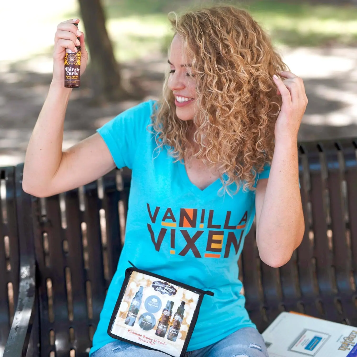 Uncle Funky's Daughter ultimate kit for achieving beautifully defined kinky and curly hair.