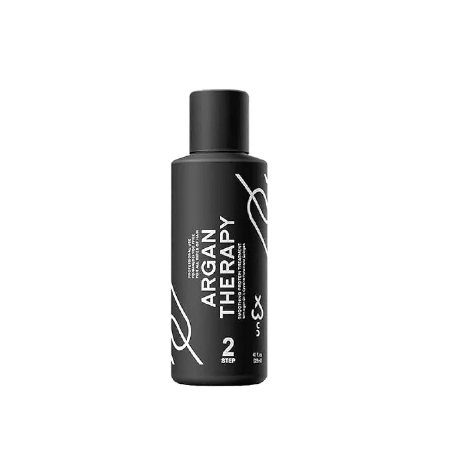 UNEX Argan Protein Therapy smooths hair, eliminates frizz, and repairs damage with a formaldehyde-free formula for salon-worthy results and a perfect shine.