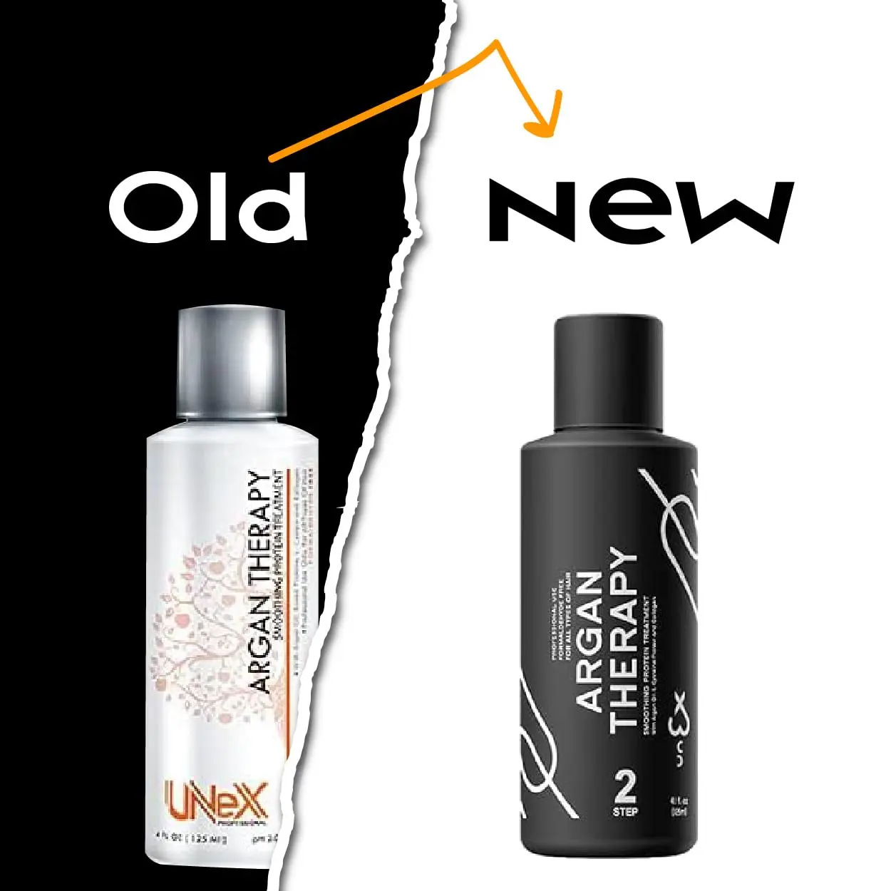 UNEX Argan Protein Therapy smooths hair, eliminates frizz, and repairs damage with a formaldehyde-free formula for salon-worthy results and a perfect shine.