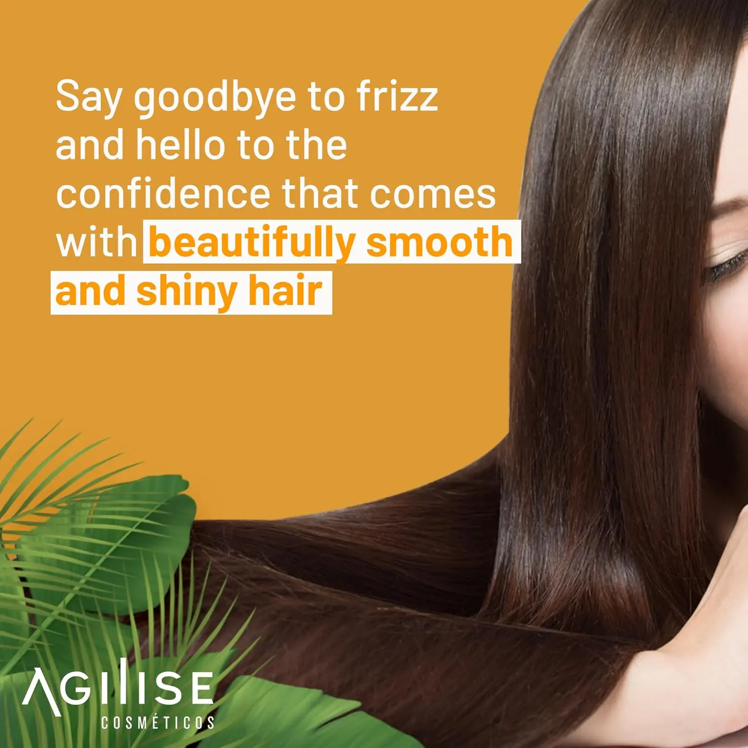 Agilise Unika Ojon hair straightening treatment is a formaldehyde-free formula with seaweed extract that smooths hair while protecting the scalp and restoring moisture.