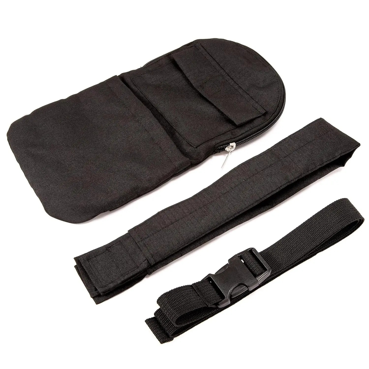 Conceal and carry your urine drainage bag discreetly with this adjustable waist bag holder, featuring a catheter pipe cover for added privacy and convenience.