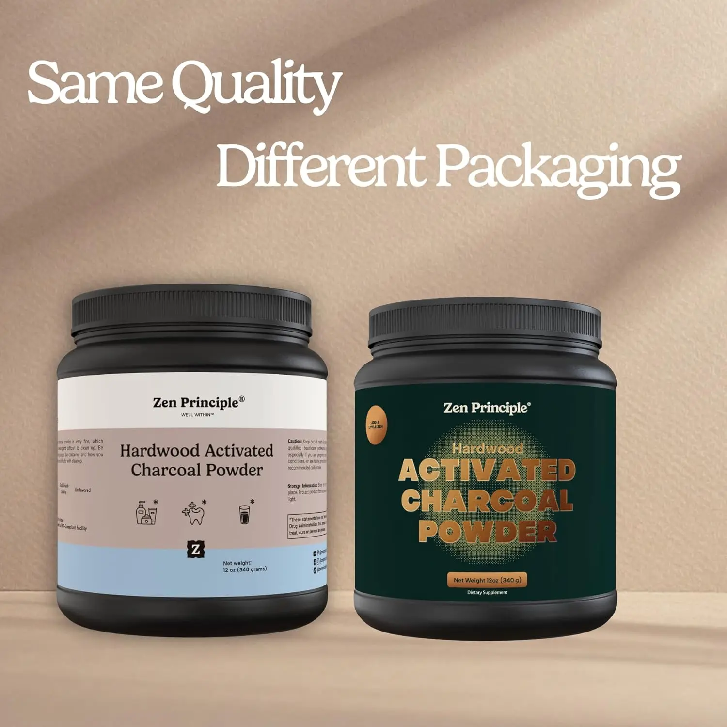 All natural activated charcoal powder made in the USA from hardwood trees, perfect for teeth whitening, skin rejuvenation, hair health, and body detoxification.