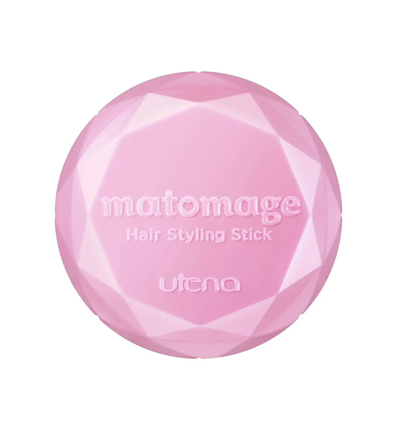Utena Matomage hair styling stick in regular strength, designed to smooth flyaways and create a polished look.