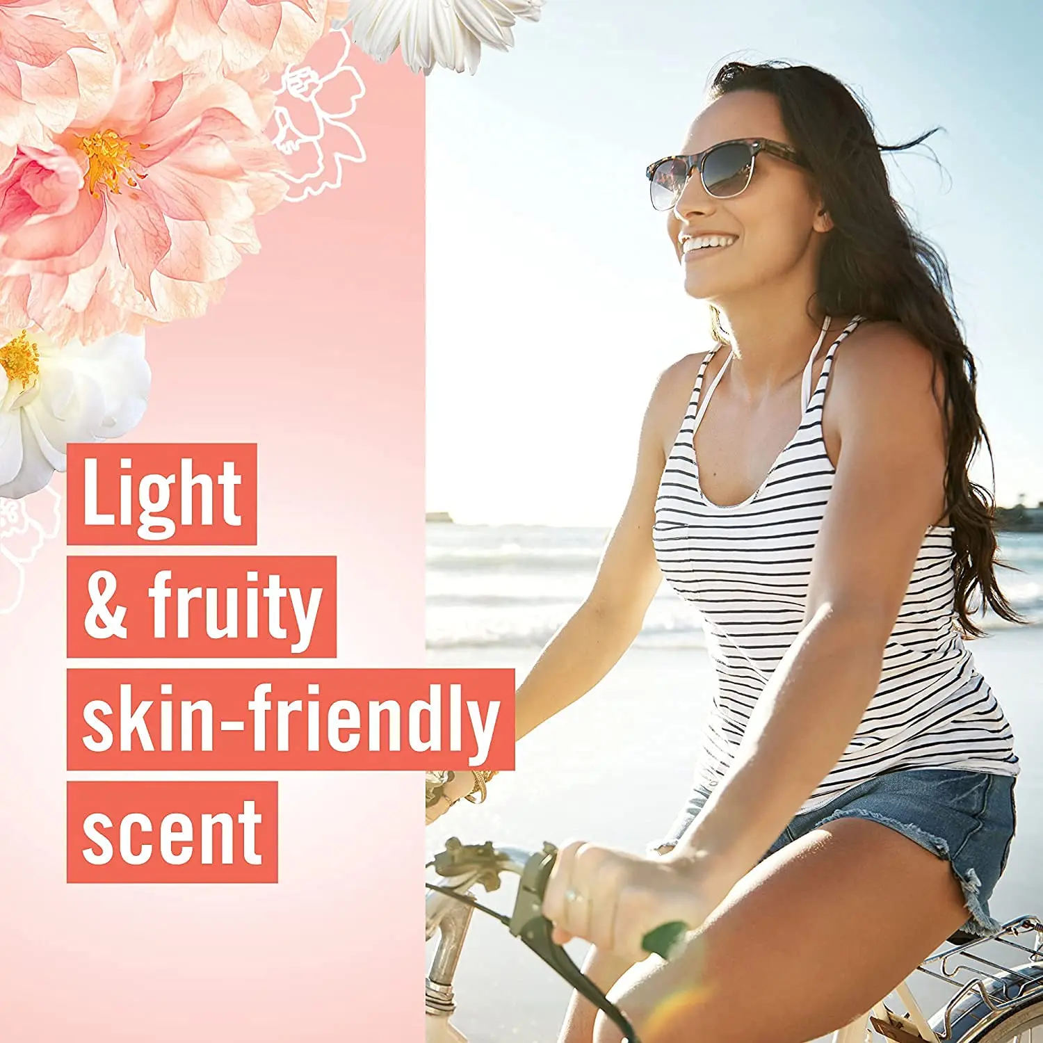 Four cans of Vagisil Peach Blossom Scentsitive Scents feminine dry wash spray provide a light, fruity, and convenient way to cleanse intimate skin without water, perfect for on-the-go freshness.