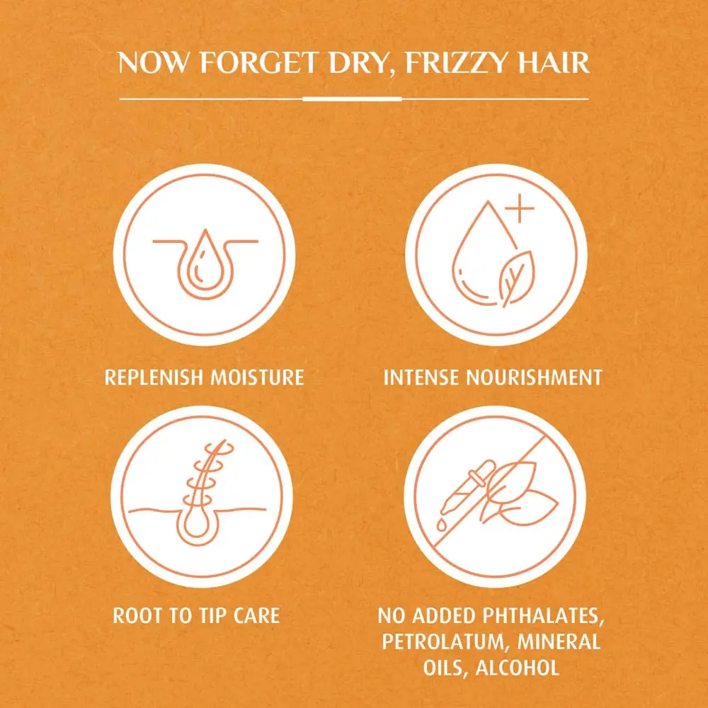 Vatika Naturals almond and honey shampoo and conditioner set provides moisture and nourishment for dry and damaged hair, leaving it soft, shiny, and healthy-looking.