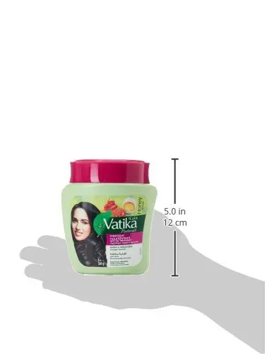 Vatika Hammam Zaith hot oil treatment with egg and honey strengthens hair, prevents breakage, and stimulates growth for all hair types.