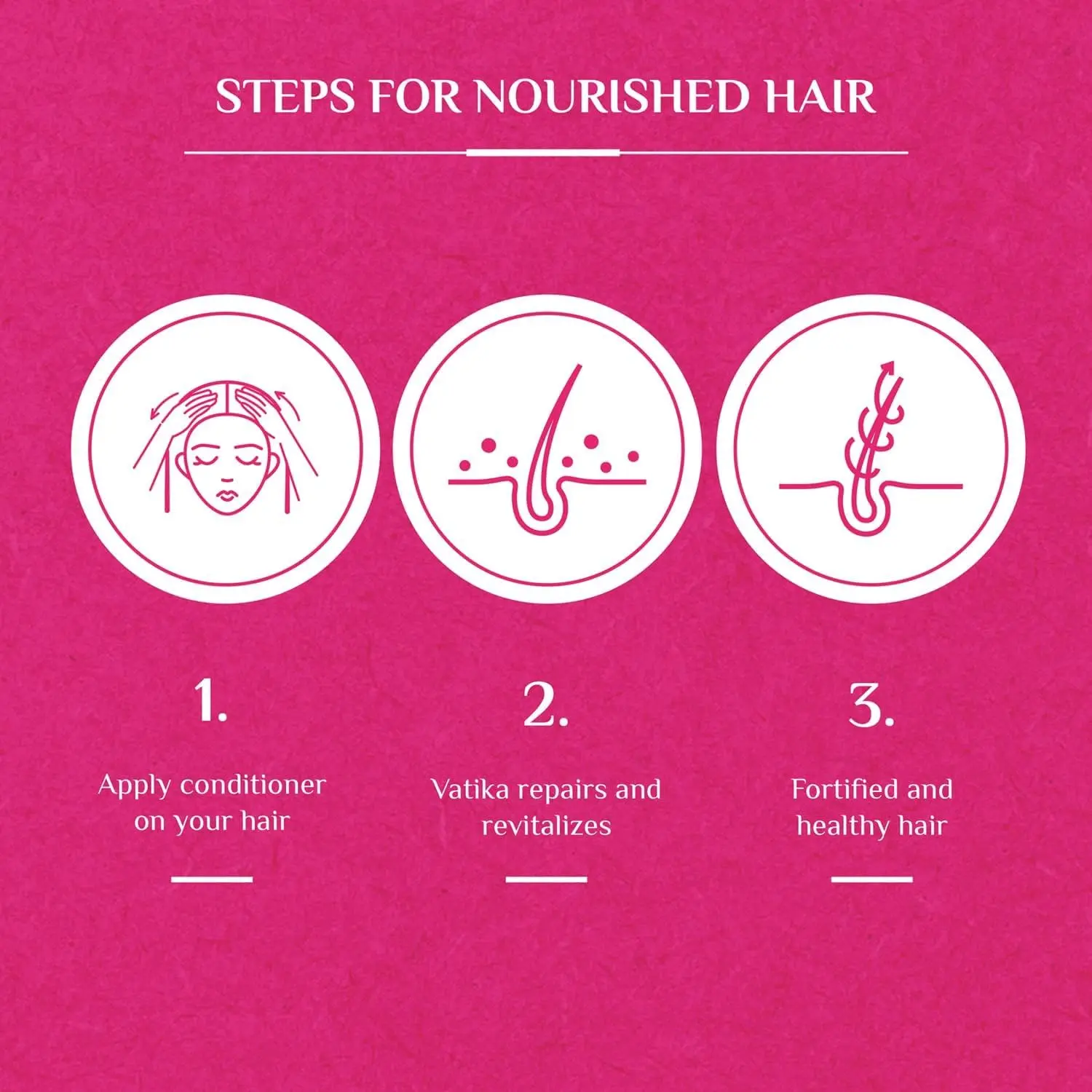 Vatika Naturals Repair and Restore shampoo and conditioner set, enriched with honey and egg extracts to moisturize and strengthen damaged hair, reduce hair fall, and repair split ends for a healthy, vibrant appearance.