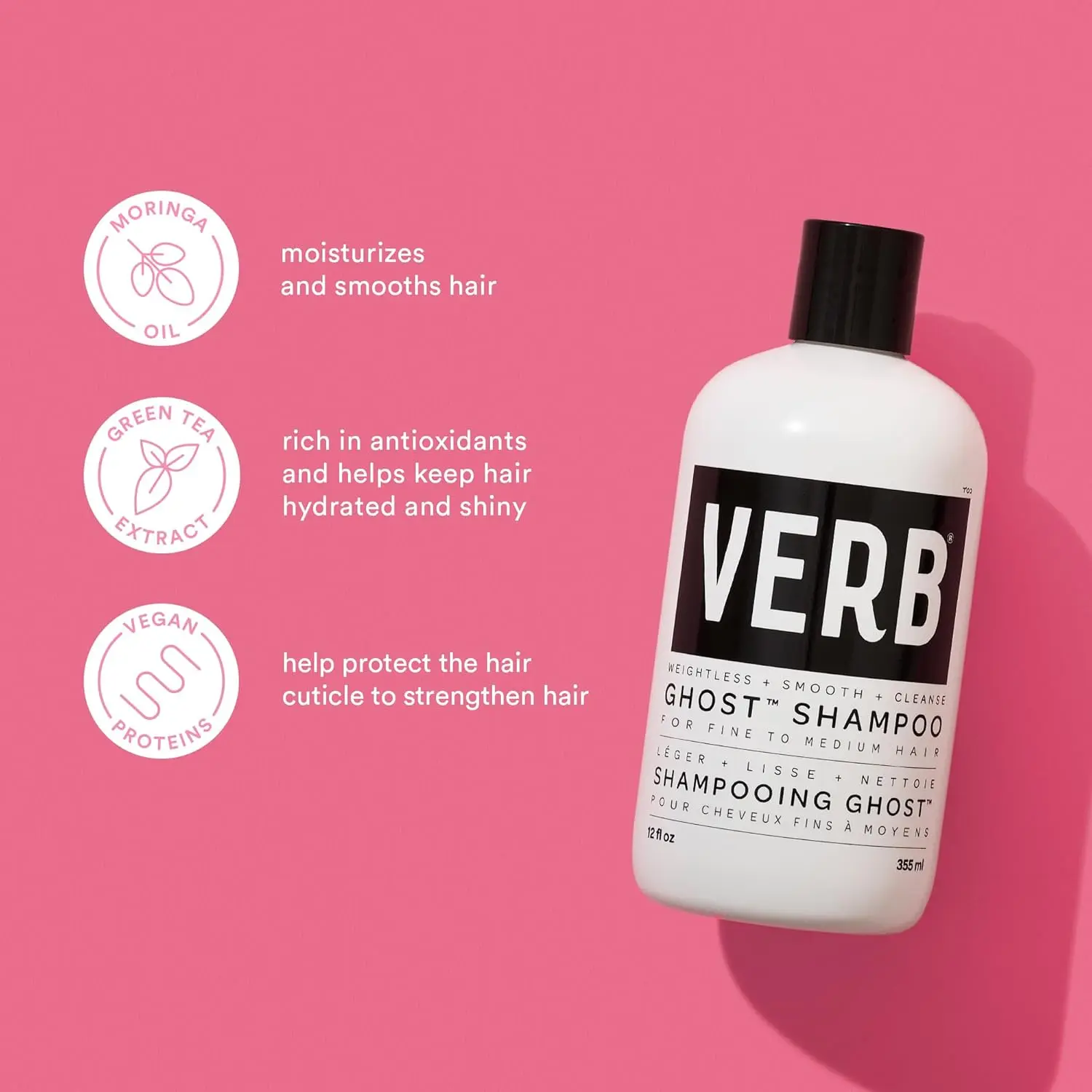 The VERB hair trial kit includes six pieces with Ghost Oil and top stylers for volume, moisture, frizz control, and heat protection.