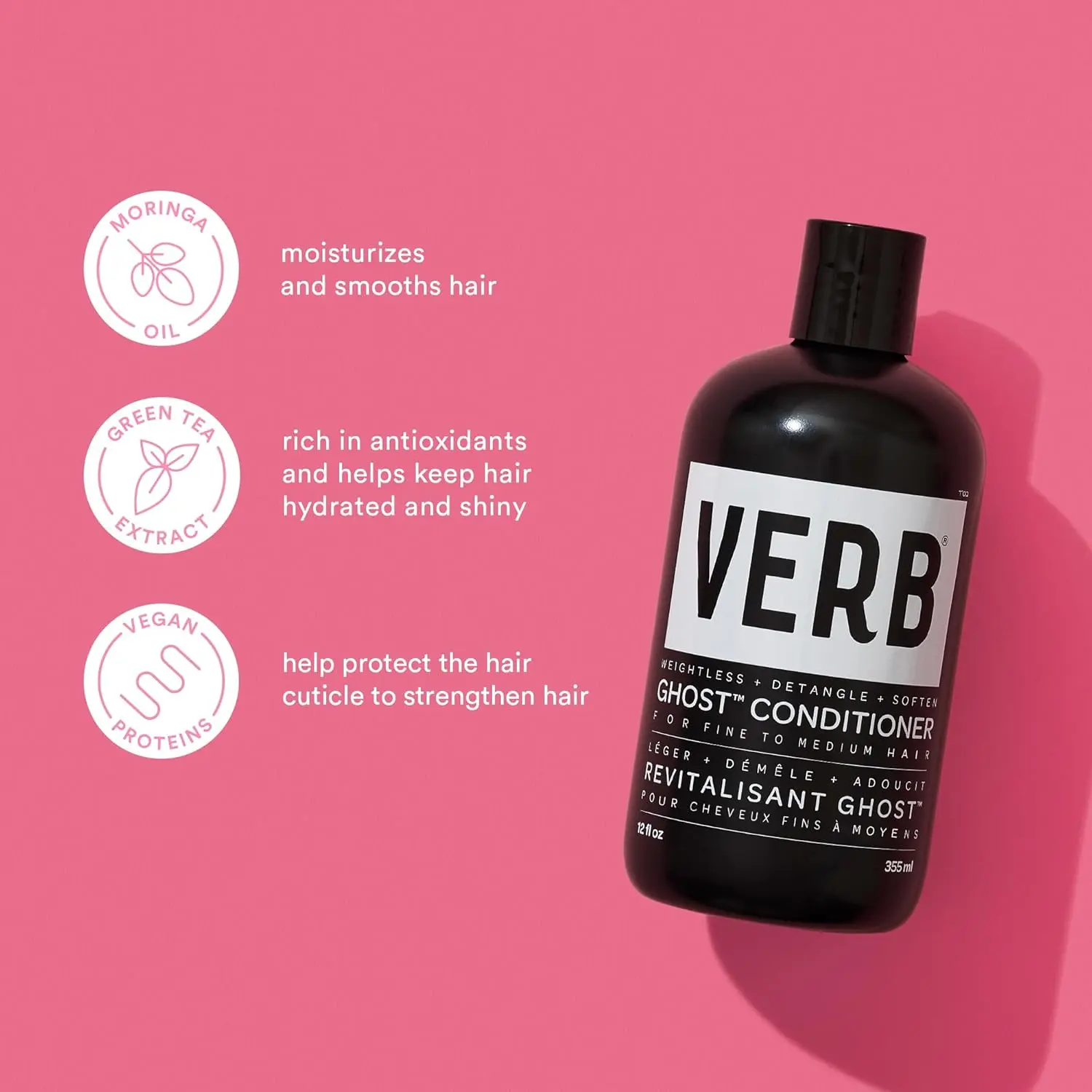 The VERB hair trial kit includes six pieces with Ghost Oil and top stylers for volume, moisture, frizz control, and heat protection.