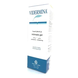 A compact tube of Vidermina Intimate Gel designed for comfort and proper hygiene, arriving in protective packaging.