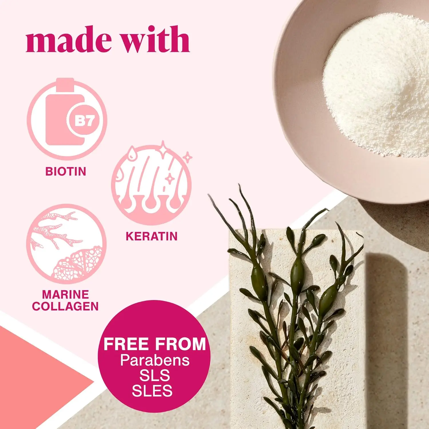 Viviscal exfoliating scalp scrub promotes healthier hair growth with biotin and keratin.