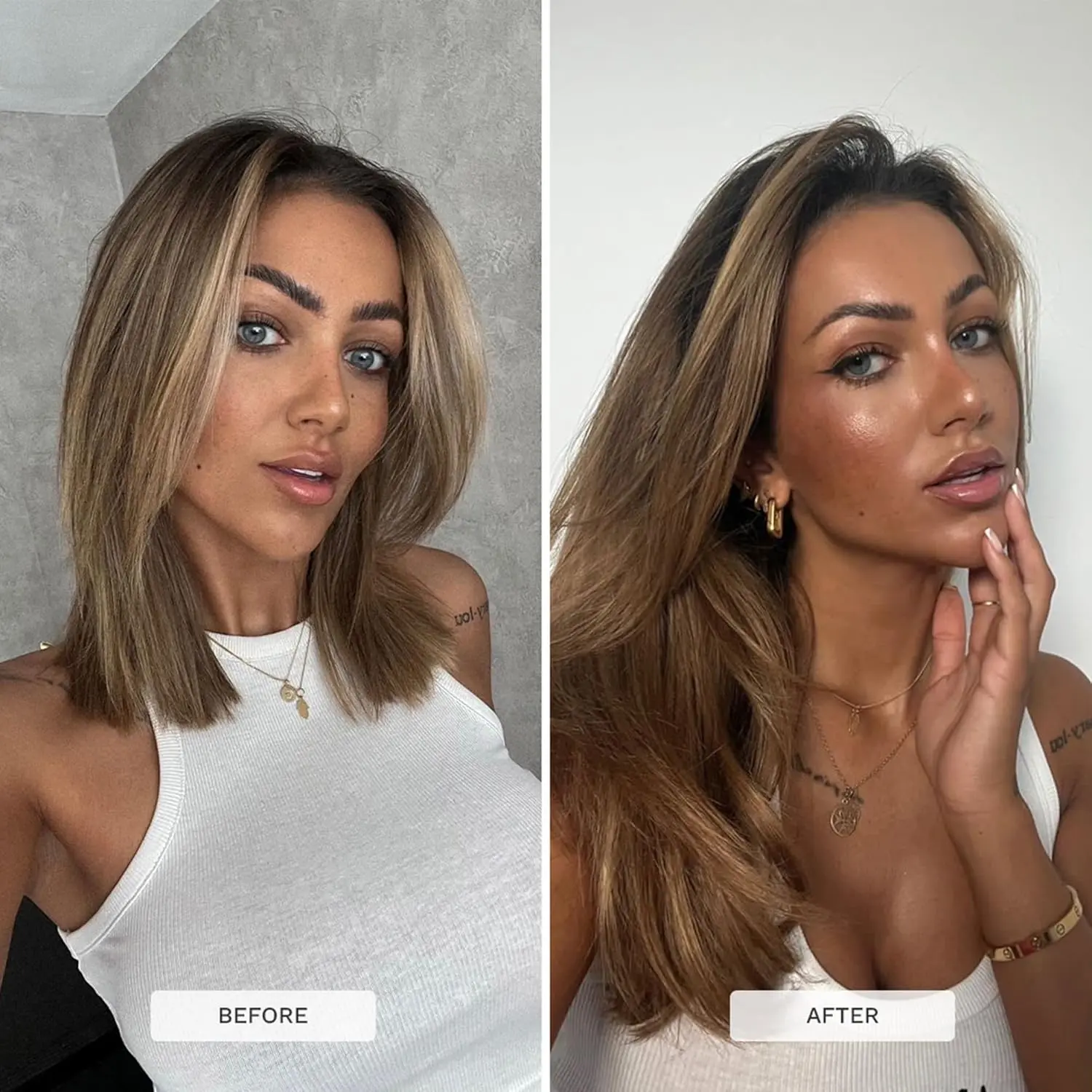 Achieve visibly thicker, stronger, and healthier hair with this volumizing mist, infused with cloudberry and pea sprout extract to enhance shine, hydration, and protect against UV damage while promoting hair growth.