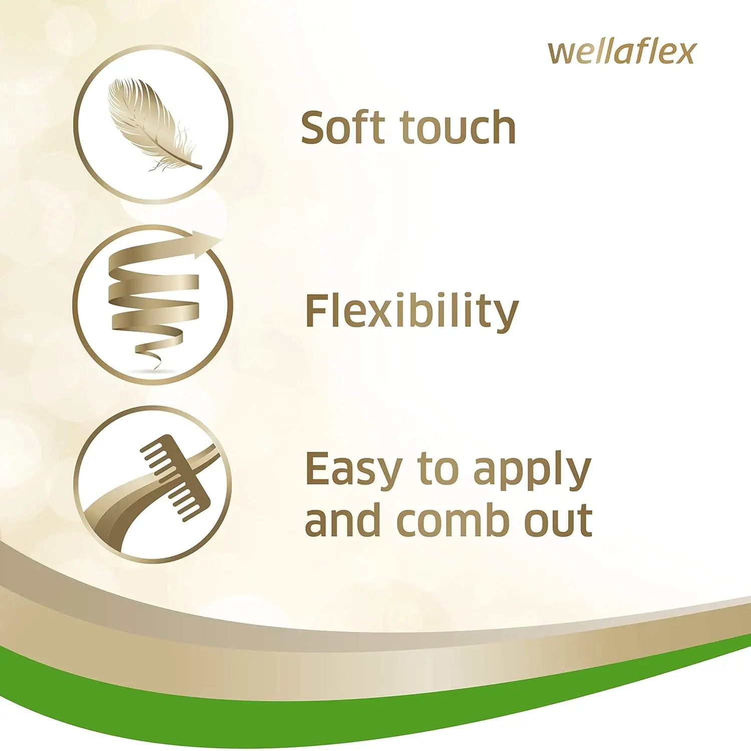 A can of Wellaflex hair mousse providing ultra strong, flexible 24-hour hold and natural styles.