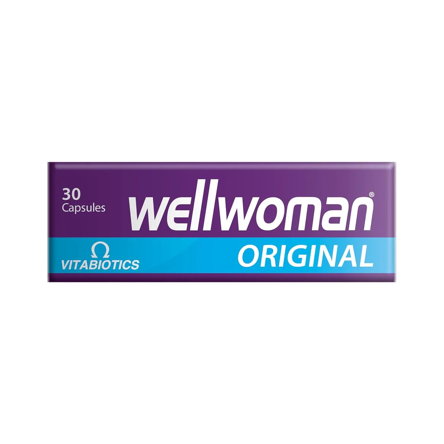 Vitabiotics Wellwoman Original capsules provide comprehensive nutritional support for women's health, promoting energy, hormonal balance, immune function, and healthy skin, hair, and nails.