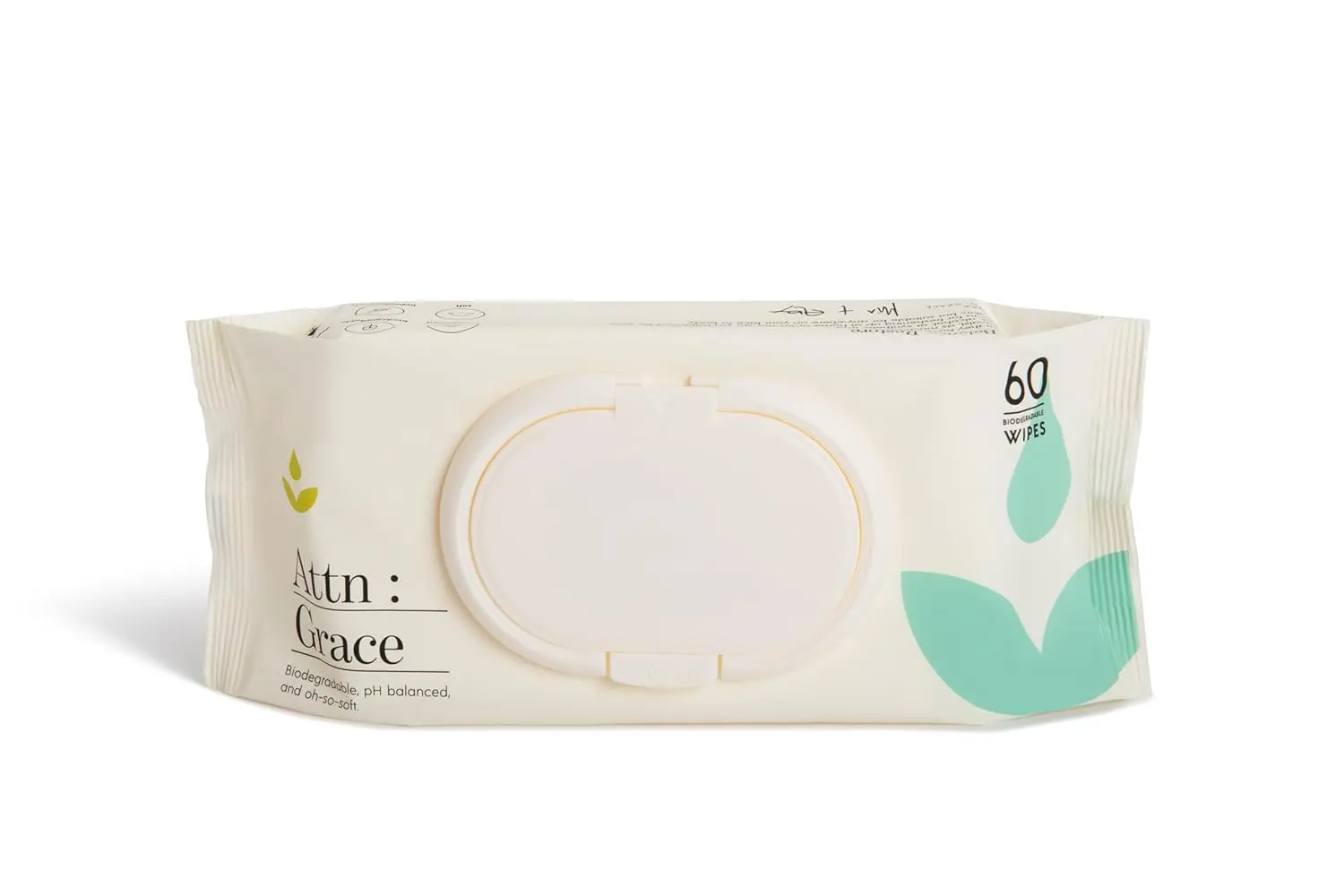 ATTN: Grace flushable wet wipes gently cleanse and soothe sensitive skin with aloe vera and coconut oil, leaving you feeling fresh and clean.