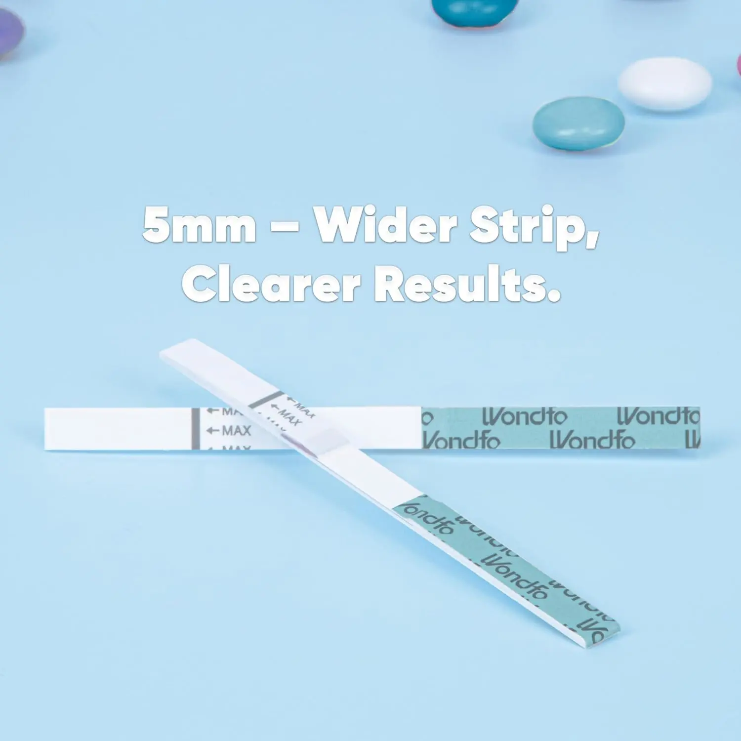 Wondfo ovulation test strips help women trying to conceive accurately predict their most fertile days with numerical results and fertility cycle monitoring.