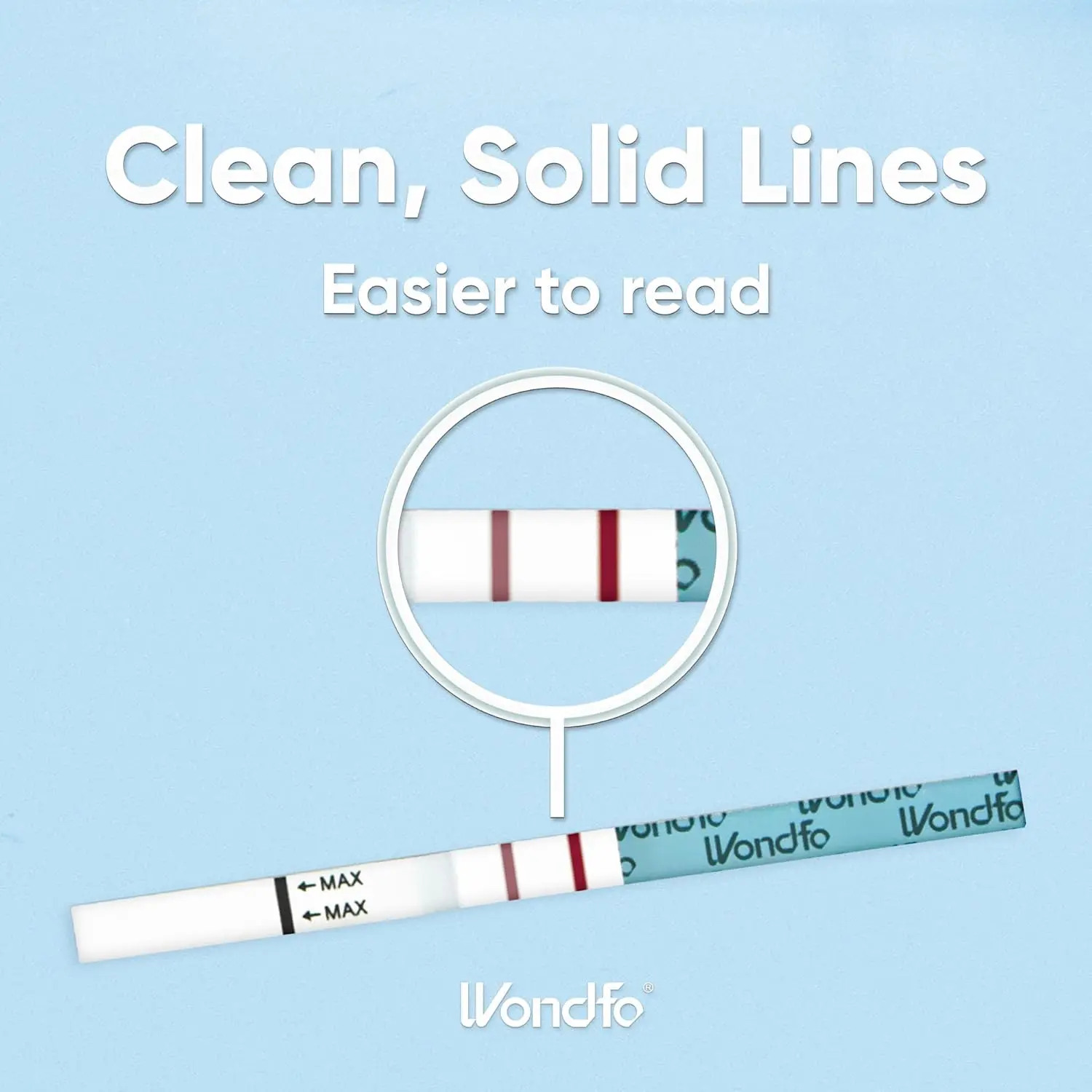 Wondfo ovulation test strips help women trying to conceive accurately predict their most fertile days with numerical results and fertility cycle monitoring.