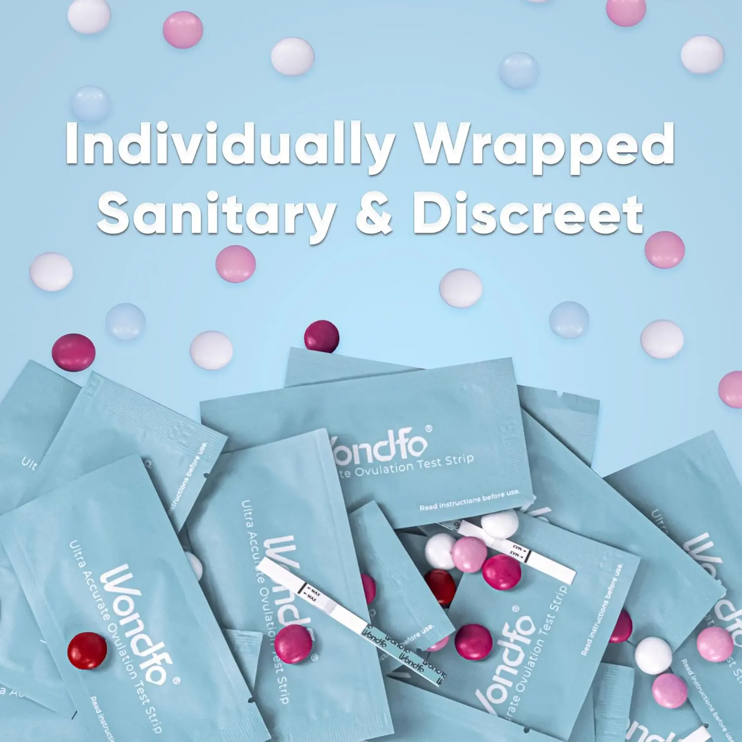 Wondfo ovulation test strips help women trying to conceive accurately predict their most fertile days with numerical results and fertility cycle monitoring.