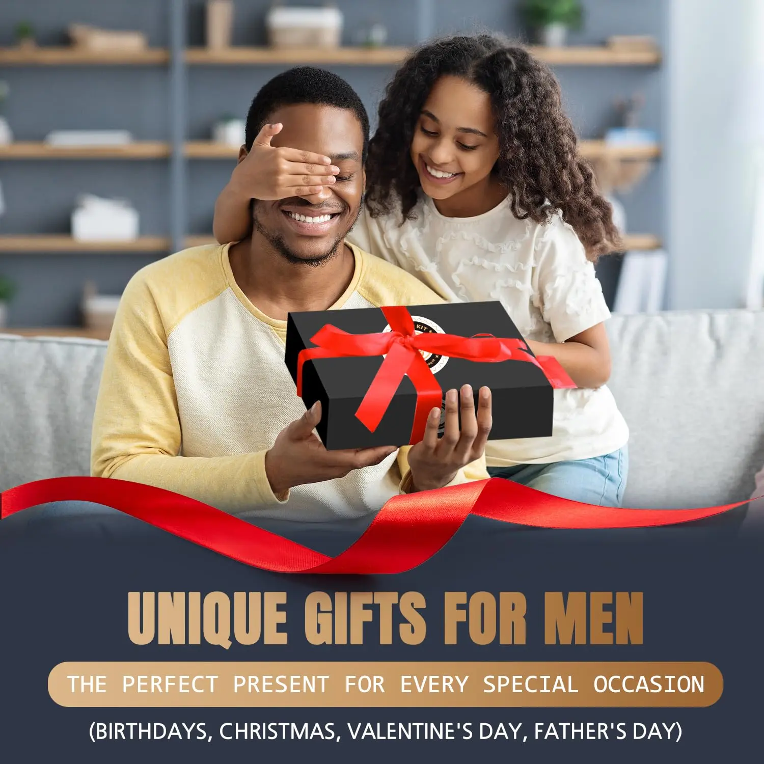 XIKEZAN 8 in 1 premium quality beard grooming kit with unscented oil, comb, balm, brush, scissors, and storage bag, packaged hygienically for beard care and growth.