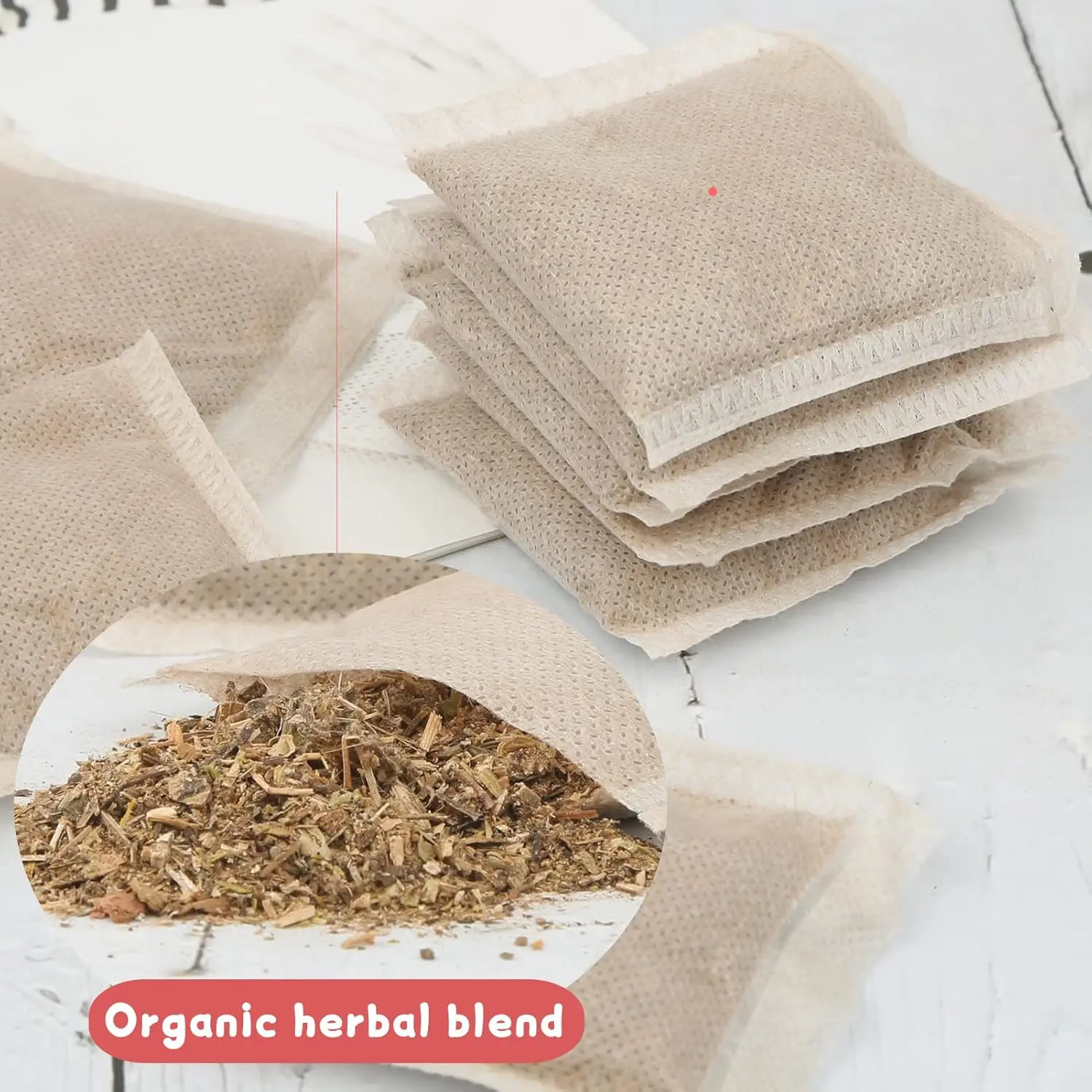 Organic yoni steam herbs provide feminine cleansing, postpartum care, and pH balance with a blend of natural herbs in convenient individual bags.