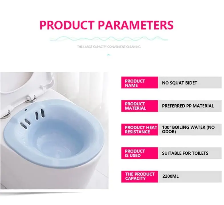 Zabb sitz bath by Rondeyvoo Eurasia, a toilet seat designed for hemorrhoid treatment, postpartum care, and anal/vaginal cleansing.