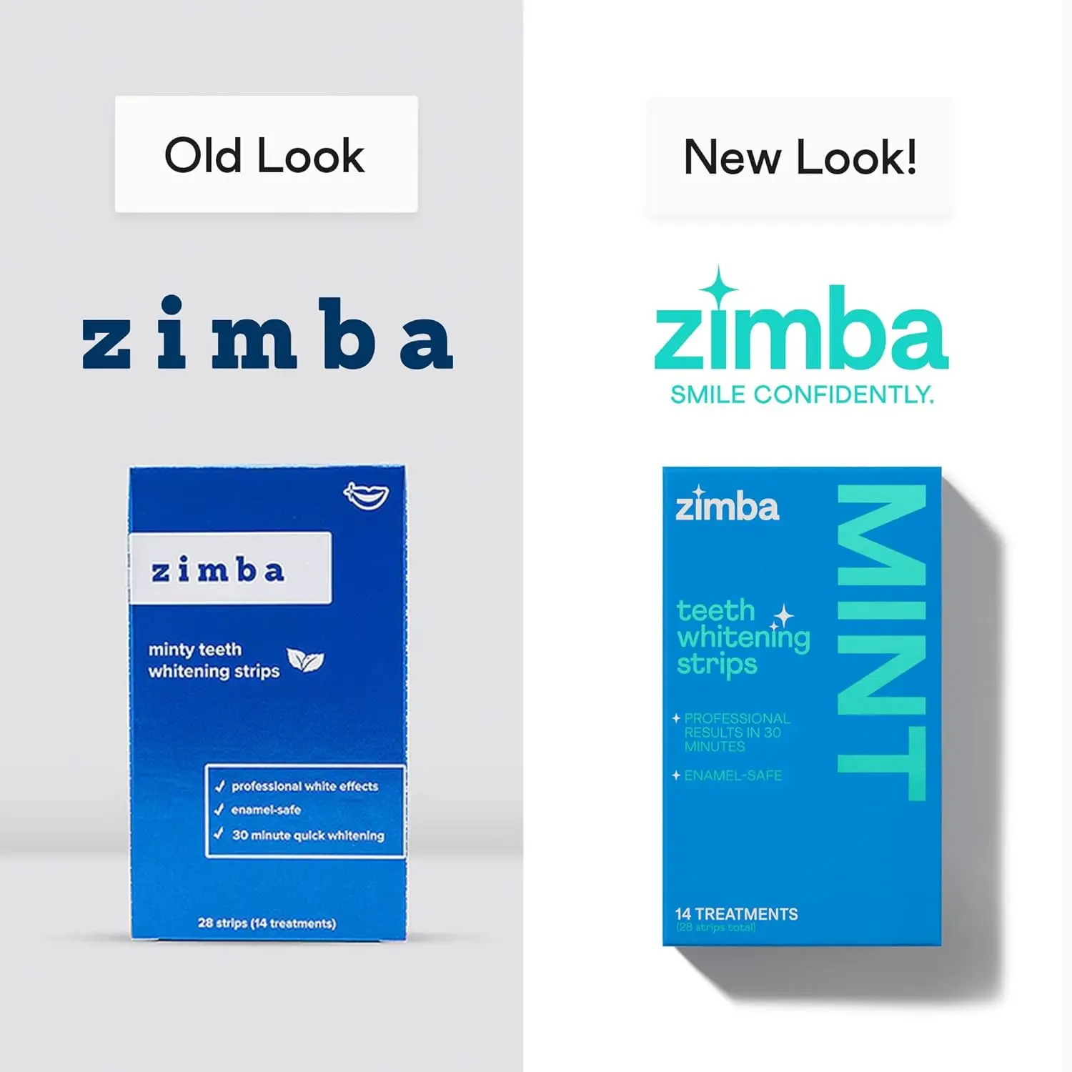 Zimba teeth whitening strips gently whiten sensitive teeth with natural coconut and mint oil, removing stains from coffee, tea, and wine for a brighter, confident smile in just 30 minutes.